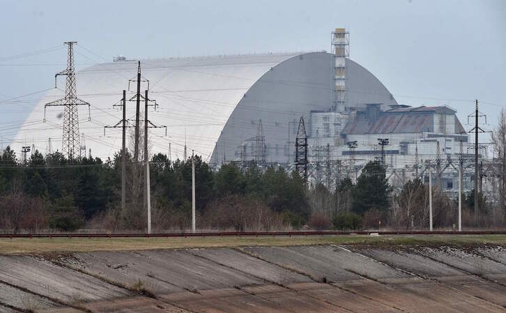 La central nuclear de Chernóbil, en una imagen de archivo. 