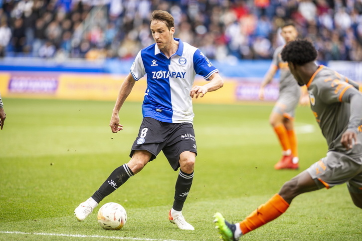 Superadas sus molestias musculares, Tomás Pina volverá a estar a disposición de Mendilibar.