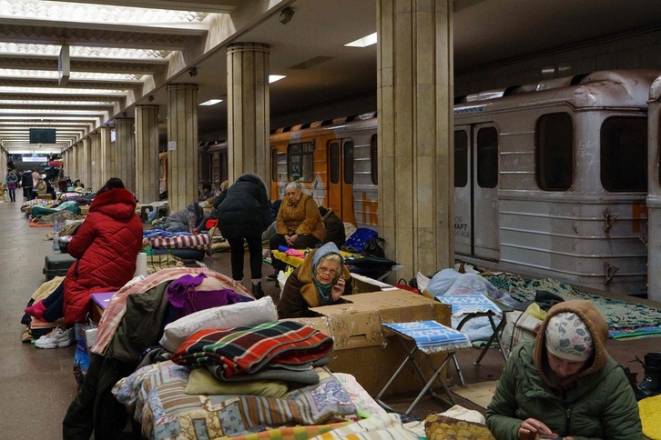 Errusiaren erasoaldi militarrak modu zuzenean 12 milioi pertsonari eragin die, GKE-en arabera.