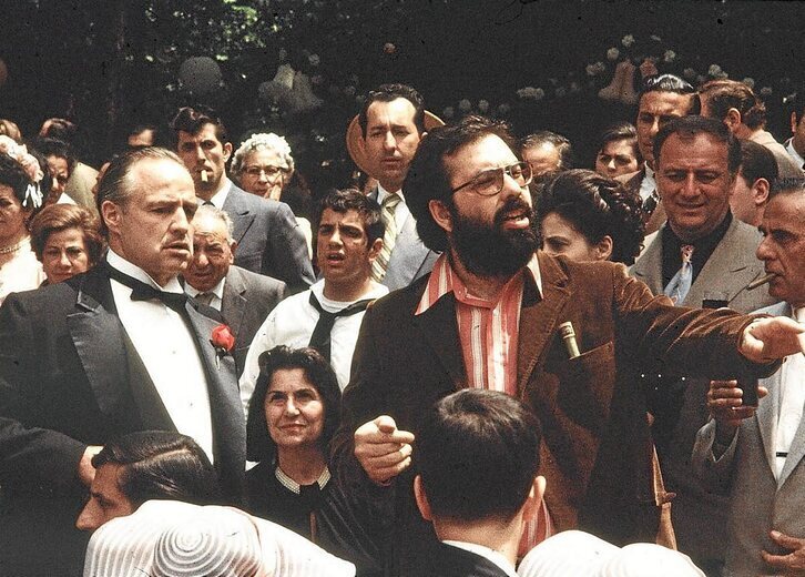 Imagen tomada en el rodaje de ‘El Padrino’