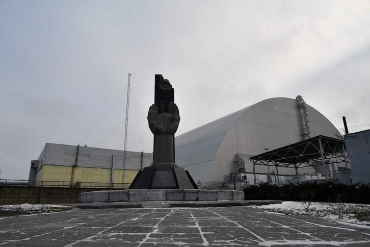 Central nuclear de Chernóbil, en el norte de Ucrania.