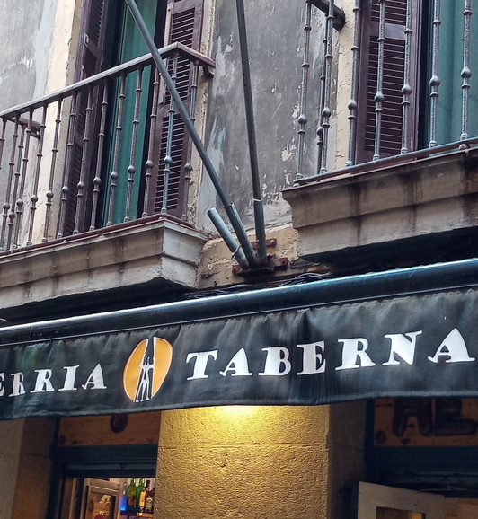 Imagen de archivo de un robo anterior en Herria Taberna.