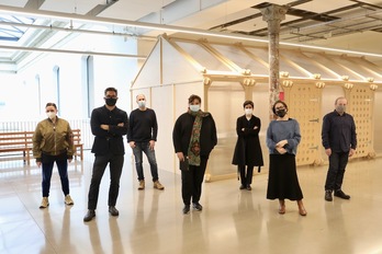 Jardun artistikoetan parte hartzeko deialdia Tabakaleran aurkeztu dute.