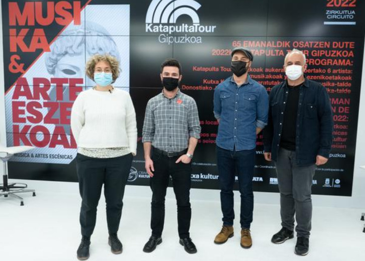 Katapulta Tour zirkuituaren VII. edizioaren aurkezpena.