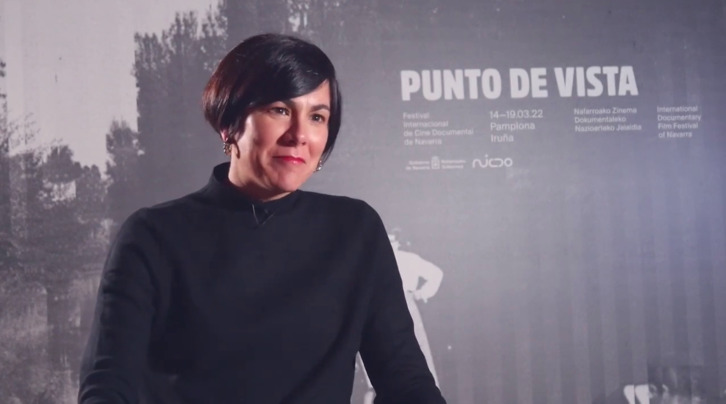 La directora de cine Arantza Santesteban.