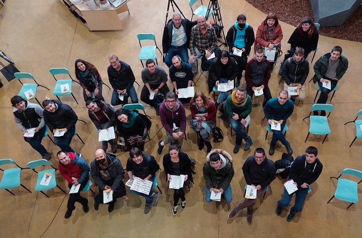 Laudion aurkeztu dute, larunbata honetan, Arabako Bertsolari Txapelketa