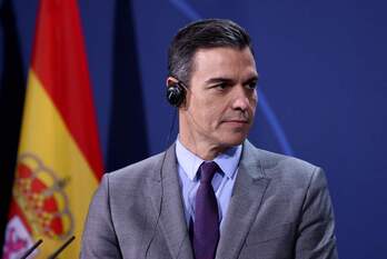 El presidente del Gobierno español, Pedro Sánchez.