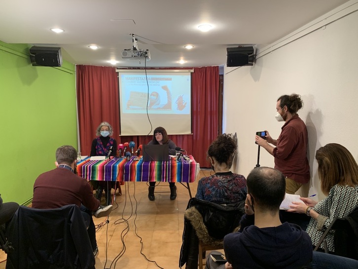 Presentación en Zabaldi del ‘Informe Anual sobre Racismo’.