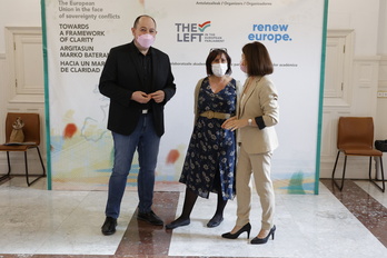 Pernando Barrena e Izaskun Bilbao han sido dos de los europarlamentarios participantes.