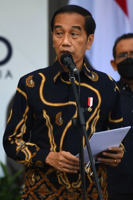 El presidente indonesio, Joko Widodo