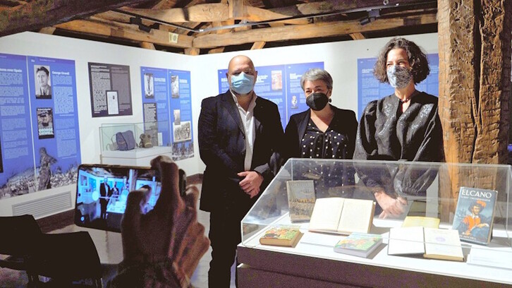 Marin Mitchell kronikariari buruzko erakusketa aurkeztu dute Euskal Herria Museoan.