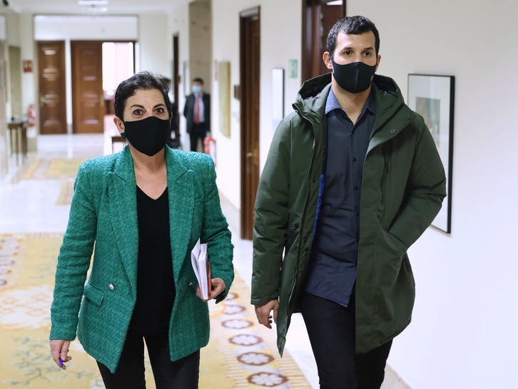 La portavoz de EH Bildu en el Congreso, Mertxe Aizpurua.