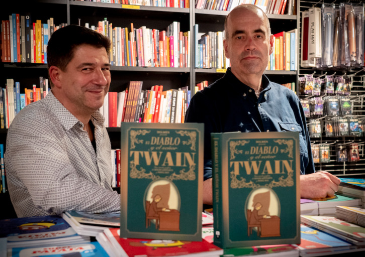 Koldo Azpitarte y Mikel Bao. 