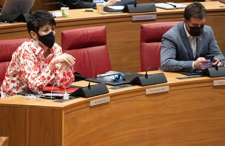 La consejera Elma Saiz ha conseguido sacar adelante la actualización del Convenio Económico gracias al apoyo de NA+.