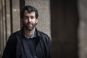 Josu Martinez, UPV/EHUko irakaslea eta ‘Irudiz eta euskaraz’ liburuaren autorea. 