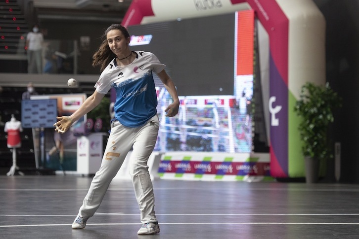 Leire Garai, una de las deportitas alavesas del momento.