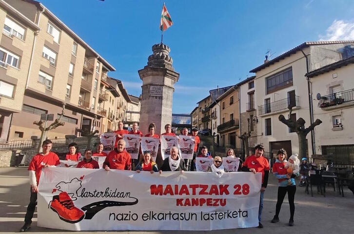 2022ko Lasterbidea elkartasun lasterketaren aurkezpena.