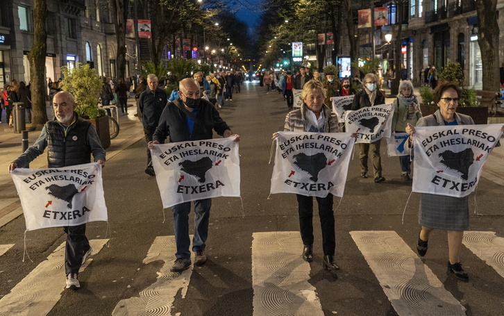 Bilbon mobilizazioa, martxoko azken ostiralean.