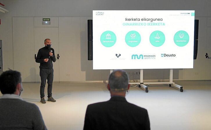 Arantzazulab 2022ko Ikerketa Programaren une bat.