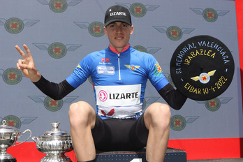 Jaime Castrillo ha añadido el Valenciaga a sus victorias en Lizarra y Gorla.