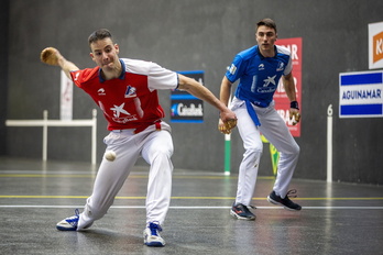 Dario Gomezek ez dio aukerarik eman Peio Etxeberriari Oñatin.