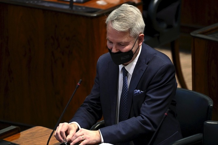 El primer ministro finlandés, Pekka Haavisto.