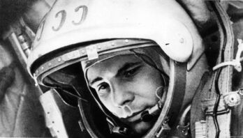 El cosmonauta soviético Yuri Gagarin fue el primer humano que llegó al espacio hace 61 años.