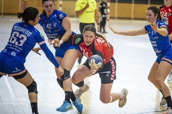 Zuazo lo ha intentado pero ha terminado sucumbiendo ante el poderío ofensivo de Rocasa.