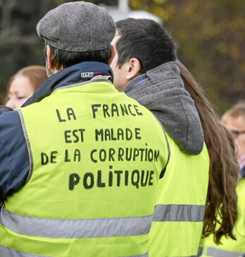 Un Gilet jaune en 2019. (Archive)