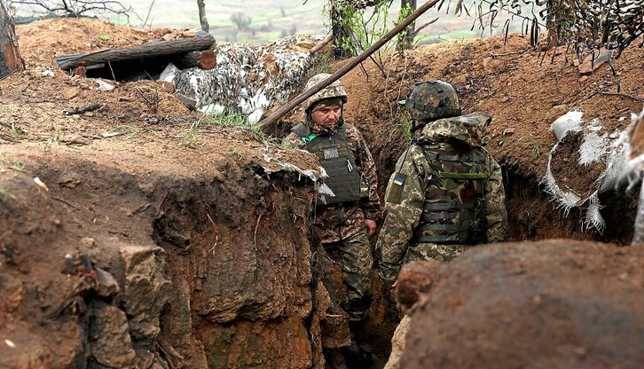 Imagen del frente de una guerra cuyas afecciones sacudirán a todo el planeta. (AFP)