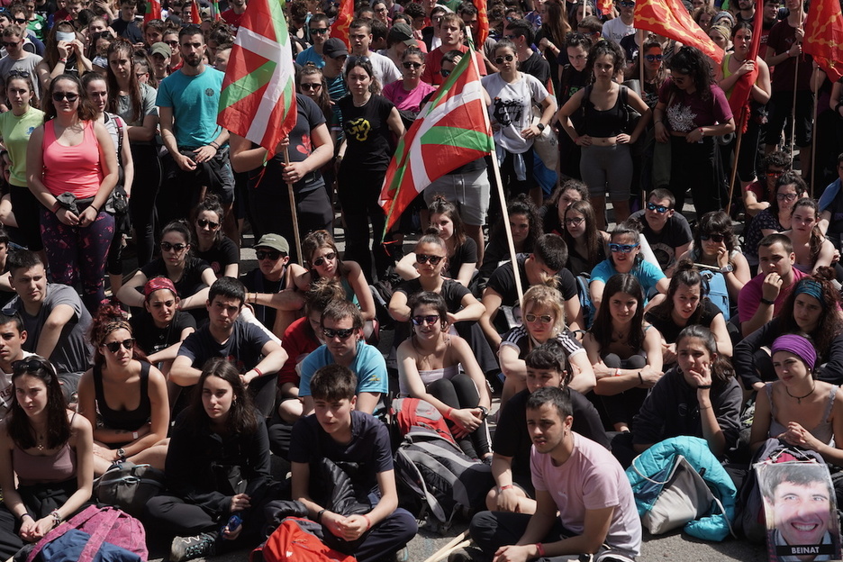 Gazte Martxako bigarren eguna izan da gaurkoa.