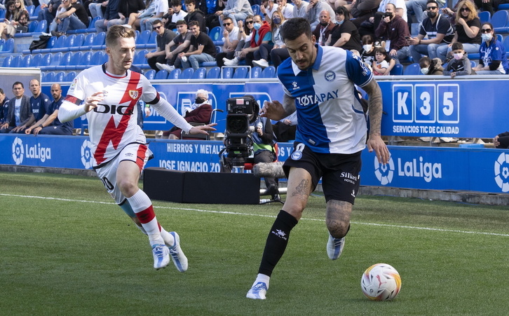 Joseluk denboraldiko 13. gola egin du Rayoren aurka. 