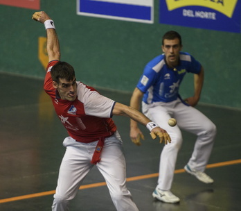 Joseba Ezkurdia nagusi izan da Zarautzen