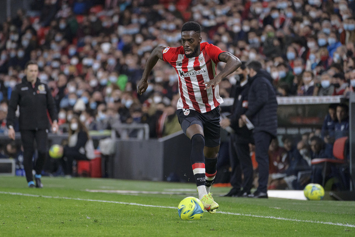 Iñaki Williams es el máximo goleador del Athletic de esta temporada con siete goles.