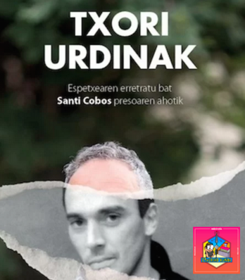 Txori Urdinak, liburuaren azala