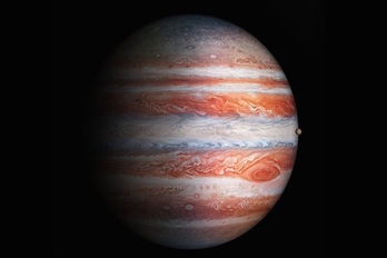 Una imagen del planeta Júpiter. 