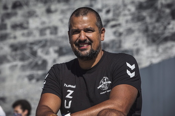 Joseba Rodríguez "Haito" cumplirá cinco temporadas en el Zuazo. 