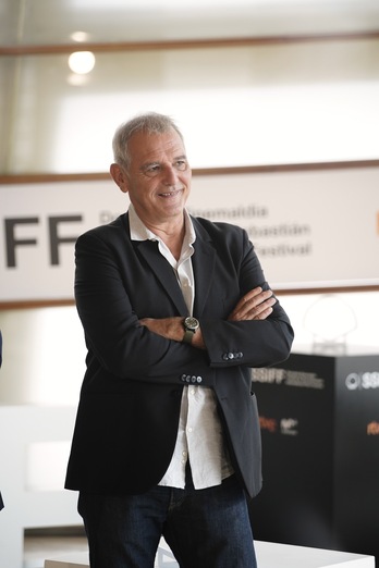 Laurence Cantet presentó ‘Arthur Rambo’, un filme que provoca la reflexión, en Zinemaldia.