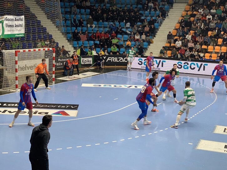 De nuevo, Helvetia Anaitasuna ha vuelto a tutear al todopoderoso Barcelona.