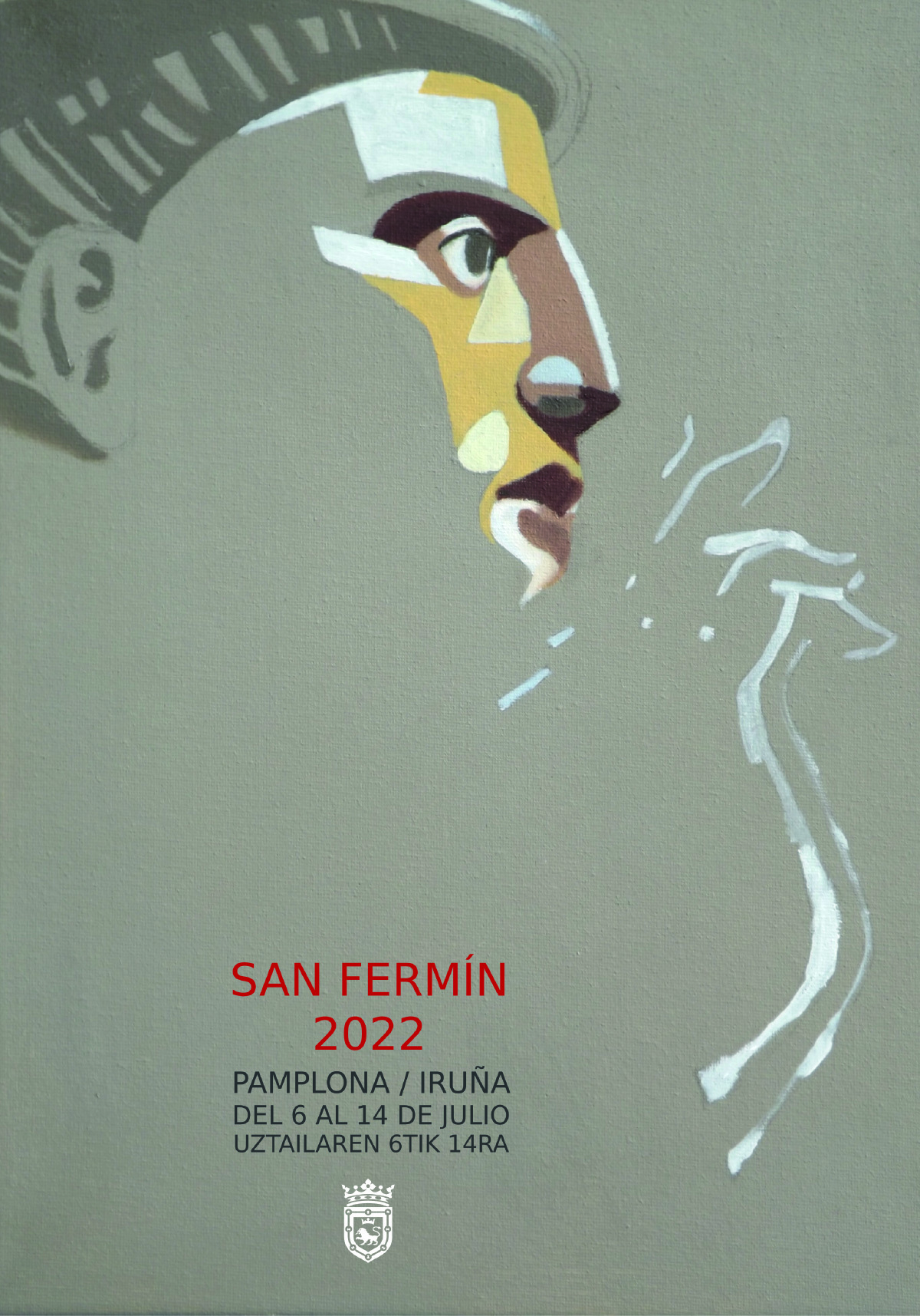 Cartel ‘Bendice la fiesta’.