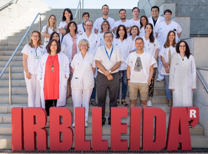 Imagen del grupo de Patología oncológica del Institut de Recerca Biomèdica de Lleida.