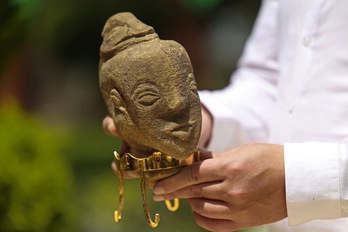 La estatuilla de 4.500 años de antigüedad localizada en Gaza representa a Anat, la diosa cananea del amor.