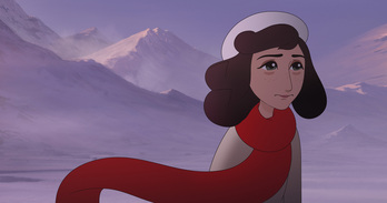 Anne Frank es evocada por medio de su amiga imaginaria Kitty.