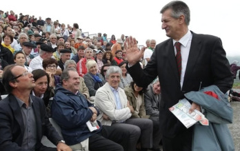 Jean Lassalle diputatua eta hauteskunde presidentzialetarako hautagaia