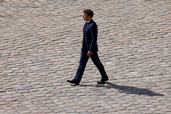 Emmanuel Macron, presidente reelecto del Gobierno francés.