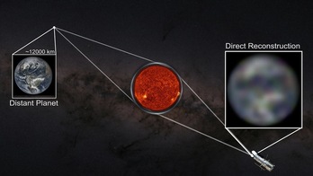 El telescopio de gravedad futurista podría obtener imágenes de exoplanetas, mil veces más potentes que la tecnología actual.