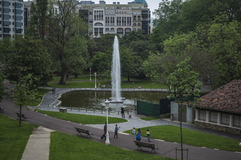 Parque de Doña Casilda, en Bilbo. 