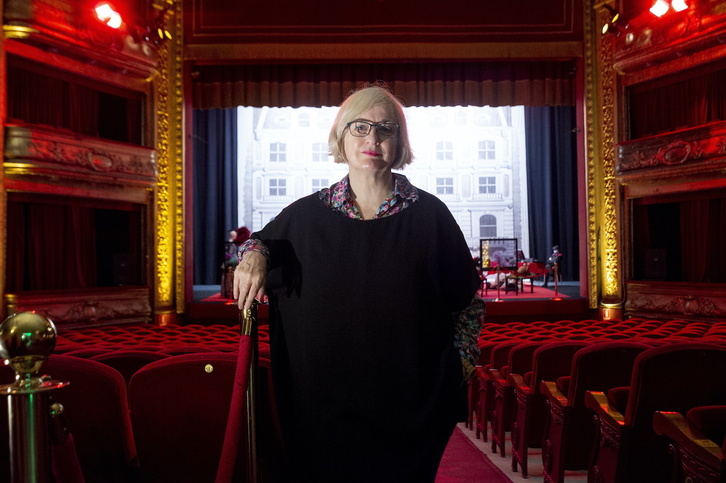 Grego Navarro, directora gerente del Teatro Gayarre. 