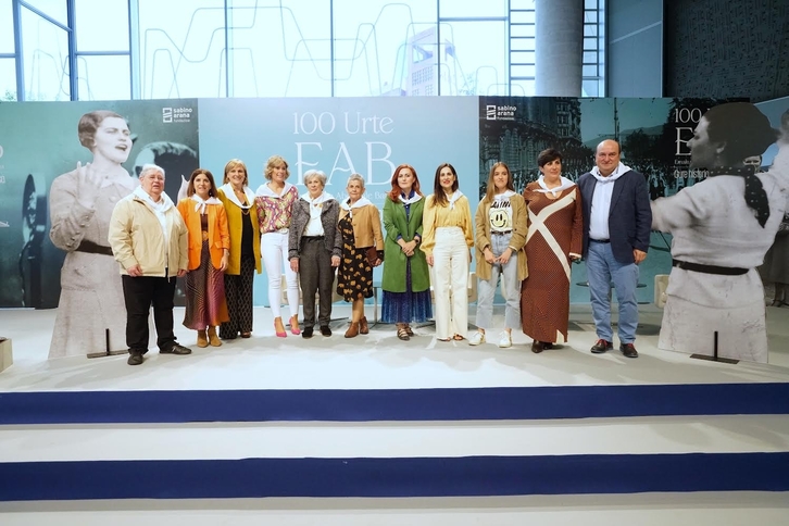 Acto de recuerdo a las mujeres que formaron parte de Eumakume Abertzale Batza.