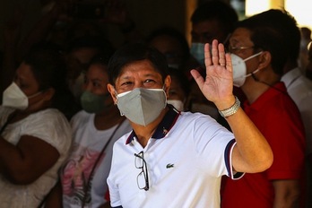 »Bongbong» Marcos tiene 33 puntos de ventaja en las encuestas respecto a su siguiente rival